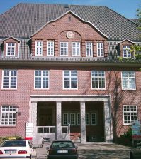 Eingang Hamburg Media School